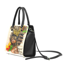 Load image into Gallery viewer, Afro_Queen_Juneteenth_purse Classic Shoulder Handbag
